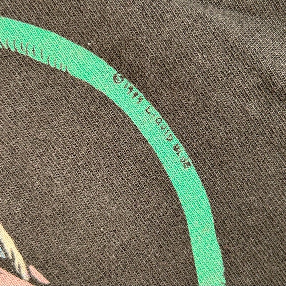 Vintage Liquid Blue Shirt Mens XL Black 90s Overload Rare Wolverine‎ X-Men AOP - Picture 8 of 12